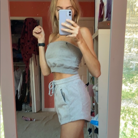 hoodie tube top only (: - Picture 4 of 7